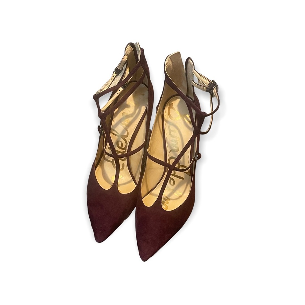 Wine color heels